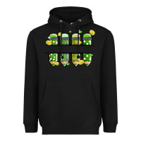 Black patricks day pencils Heavyweight Hoodie - MaliasSmallBusiness