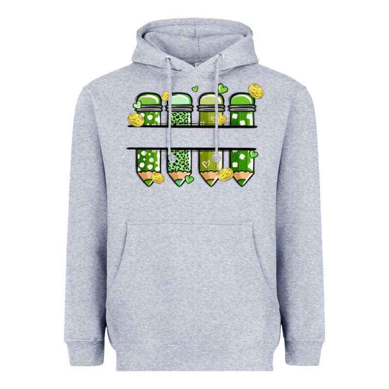 Patricks Day Pencils Heavyweight Hoodie by MaliasSmallBusiness | Teevron