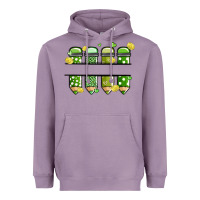Lavender patricks day pencils Heavyweight Hoodie - MaliasSmallBusiness