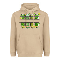 Mushroom patricks day pencils Heavyweight Hoodie - MaliasSmallBusiness