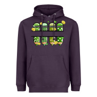 Plum patricks day pencils Heavyweight Hoodie - MaliasSmallBusiness