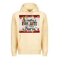 Pina Colada santa's favorite nurse Premium Hoodie - AdoDesignShop