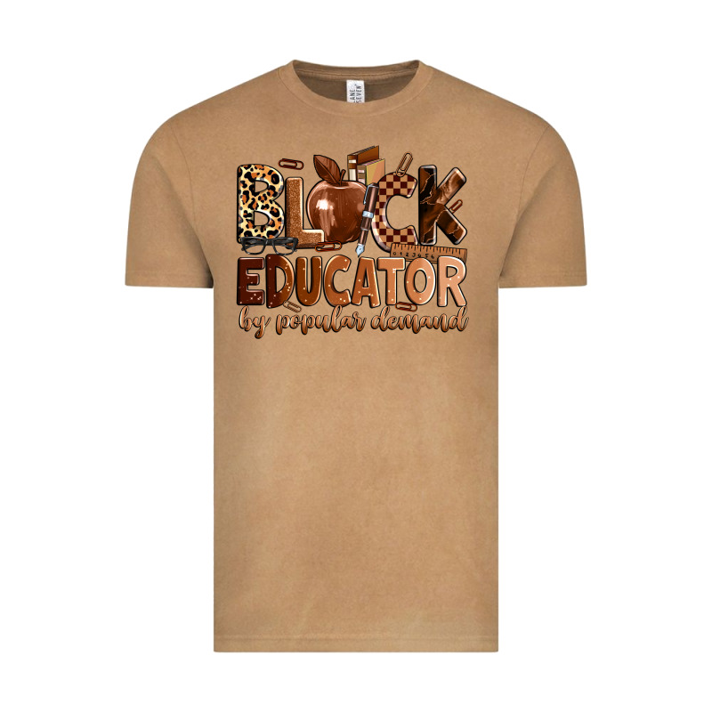 Black Educator By Popular Demand Vintage Tee by Zillion Design Studio | Teevron