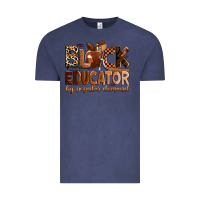 Vintage Denim Black educator by popular demand Vintage Tee - Zillion Design Studio