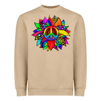 Mushroom pride sunflower Heavyweight Sweatshirt - Zillion Design Studio