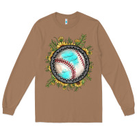 Toasted Coconut baseball gemstone sunflower Long Sleeve Tee - JahusDesignShop