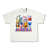 Pistachio 4th of July American drinks America Urban Heavy Tee - Neo Western
