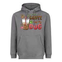 Storm all i need is coffee and my dog Heavyweight Hoodie - MaliasSmallBusiness