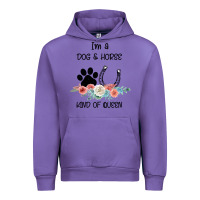 Tulip I'm A Dog & Horse Kind Of Queen Pet Lover Owner Urban Hoodie - Bettercallsaul