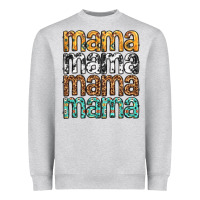 Heather Grey mama mama mama mama mothers day Heavyweight Sweatshirt - texasbilliewilder