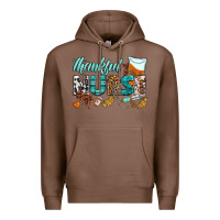 Chestnut thankful nurse Premium Hoodie - BundleAndBundleShop