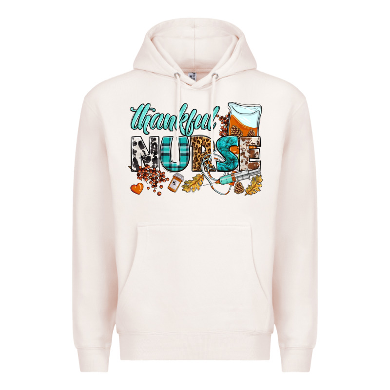 Thankful Nurse Premium Hoodie by BundleAndBundleShop | Teevron