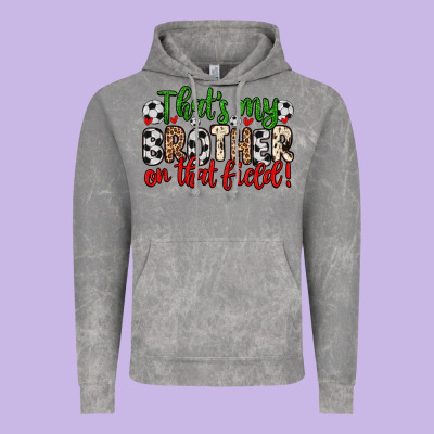 That S My Brother On That Field Vintage Hoodie Designed By Zillion Design Studio