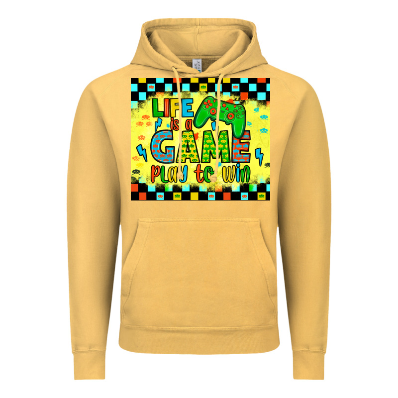 Life Is A Game Play To Win Vintage Hoodie by JahusDesignShop | Teevron