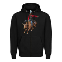 Black western cowboy Zipper Hoodie - AdoDesignShop