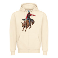 Sandshell western cowboy Zipper Hoodie - AdoDesignShop