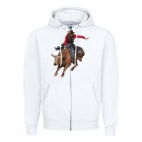 White western cowboy Zipper Hoodie - AdoDesignShop
