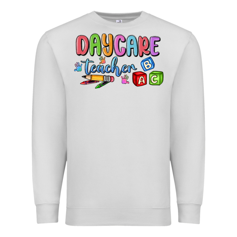 Daycare Teacher Premium Sweatshirt by MaliasSmallBusiness | Teevron