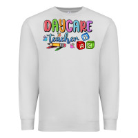 Dove Grey daycare teacher Premium Sweatshirt - MaliasSmallBusiness