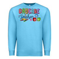 Ocean Blue daycare teacher Premium Sweatshirt - MaliasSmallBusiness
