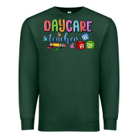 Sports Green daycare teacher Premium Sweatshirt - MaliasSmallBusiness