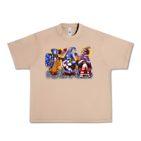 Burro USA 4th of July gnomes  4th of july Urban Heavy Tee - CowGirlArtShop