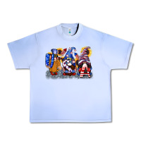 Grape Ice USA 4th of July gnomes  4th of july Urban Heavy Tee - CowGirlArtShop
