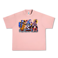 Salmon USA 4th of July gnomes  4th of july Urban Heavy Tee - CowGirlArtShop