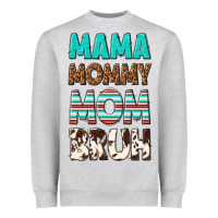 Heather Grey mama mommy mom bruh Heavyweight Sweatshirt - texasbilliewilder