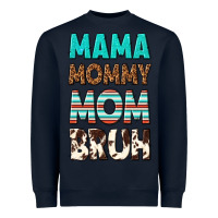 Navy mama mommy mom bruh Heavyweight Sweatshirt - texasbilliewilder