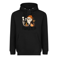 Black let's get toasted camping Heavyweight Hoodie - MaliasSmallBusiness