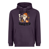 Plum let's get toasted camping Heavyweight Hoodie - MaliasSmallBusiness