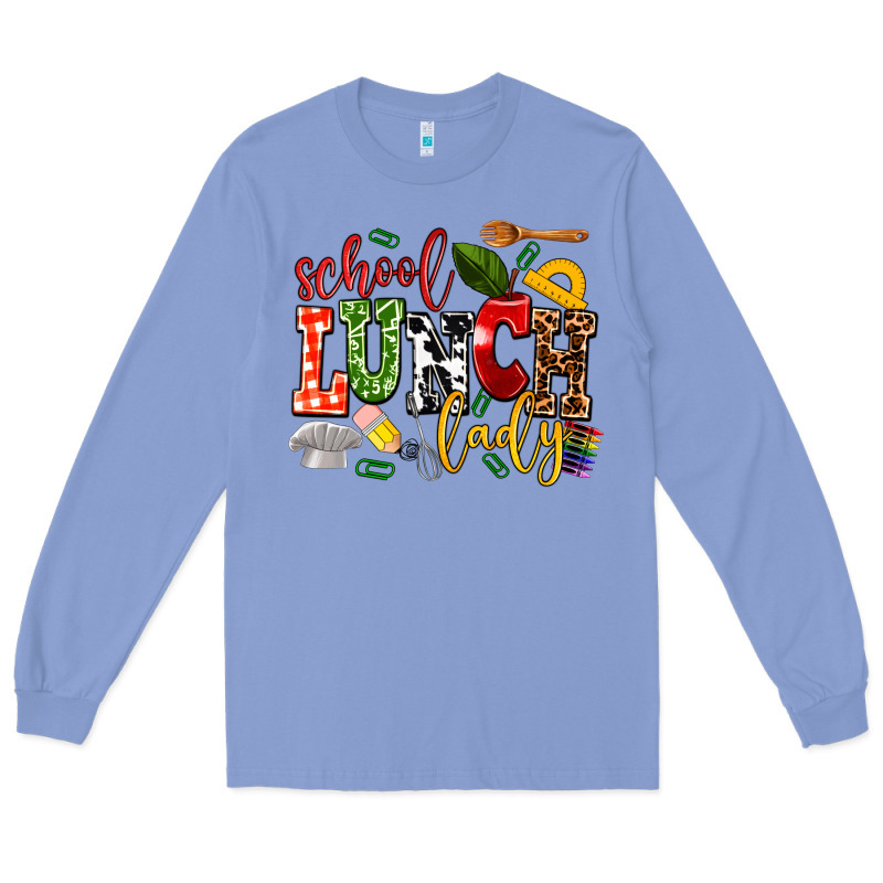 School Lunch Lady Long Sleeve Tee by AdoDesignShop | Teevron
