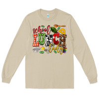 Mushroom school lunch lady Long Sleeve Tee - AdoDesignShop