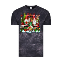 Cloud Black christmas gnome truck Vintage Tee - texasbilliewilder