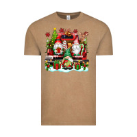 Vintage Coffee christmas gnome truck Vintage Tee - texasbilliewilder