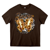 Chocolate Brown dreamer butterfly Heavy Core Tee - RacoonDesign