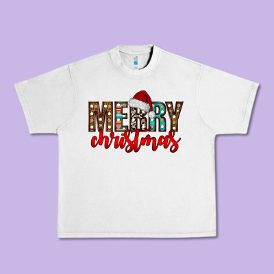 Merry Christmas Urban Heavy Tee Designed By Cowhidedigitalart
