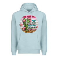 Blue Mist my students are on point round earring Premium Hoodie - BundleAndBundleShop