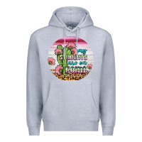 Heather Grey my students are on point round earring Premium Hoodie - BundleAndBundleShop