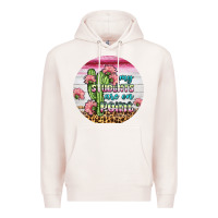 Pale Pink my students are on point round earring Premium Hoodie - BundleAndBundleShop