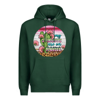 Sports Green my students are on point round earring Premium Hoodie - BundleAndBundleShop