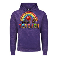 Cloud Purple preschool teacher Vintage Hoodie - texasbilliewilder