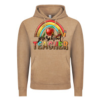Vintage Coffee preschool teacher Vintage Hoodie - texasbilliewilder