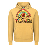 Vintage Mustard preschool teacher Vintage Hoodie - texasbilliewilder
