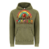 Vintage Olive preschool teacher Vintage Hoodie - texasbilliewilder