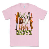 Bubblegum Pink let's do this boys baseball Classic Tee - BundleAndBundleShop