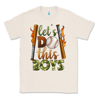 Natural let's do this boys baseball Classic Tee - BundleAndBundleShop