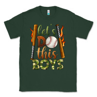 Sports Green let's do this boys baseball Classic Tee - BundleAndBundleShop