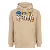Mushroom softball MAMA Heavyweight Hoodie - MaliasSmallBusiness